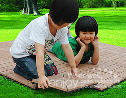 DIY deck tile